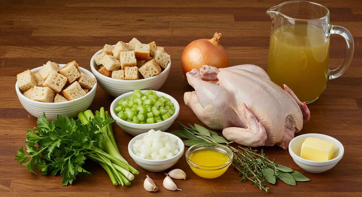 chicken and dressings